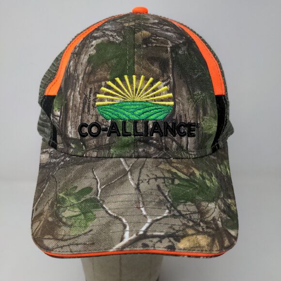 Country Mark Men's Snapback Mesh Back Hat Green Camo OSFA Co-Alliance Seeds - Picture 3 of 12